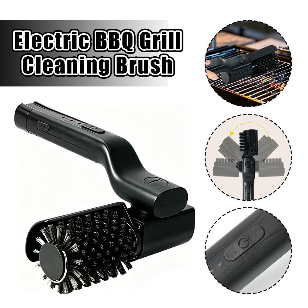 Outdoor Power Grill - فرشاة تنظيف شواية كهربائية لاسلكية قابلة