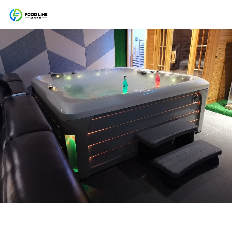 Outdoor Power For Hot Tub - حوض استحمام ساخن خارجي من الأكريليك
