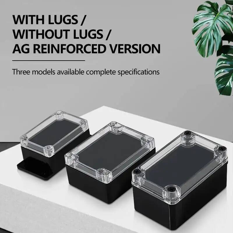 Outdoor Power Box Cover - 2 قطعة غطاء شفاف مقاوم للماء