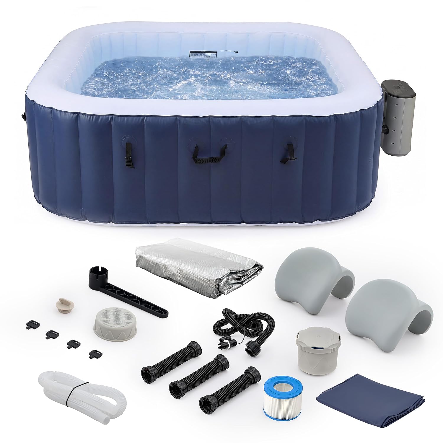 Outdoor Power For Hot Tub - حوض استحمام قابل للنفخ بطول 6.5