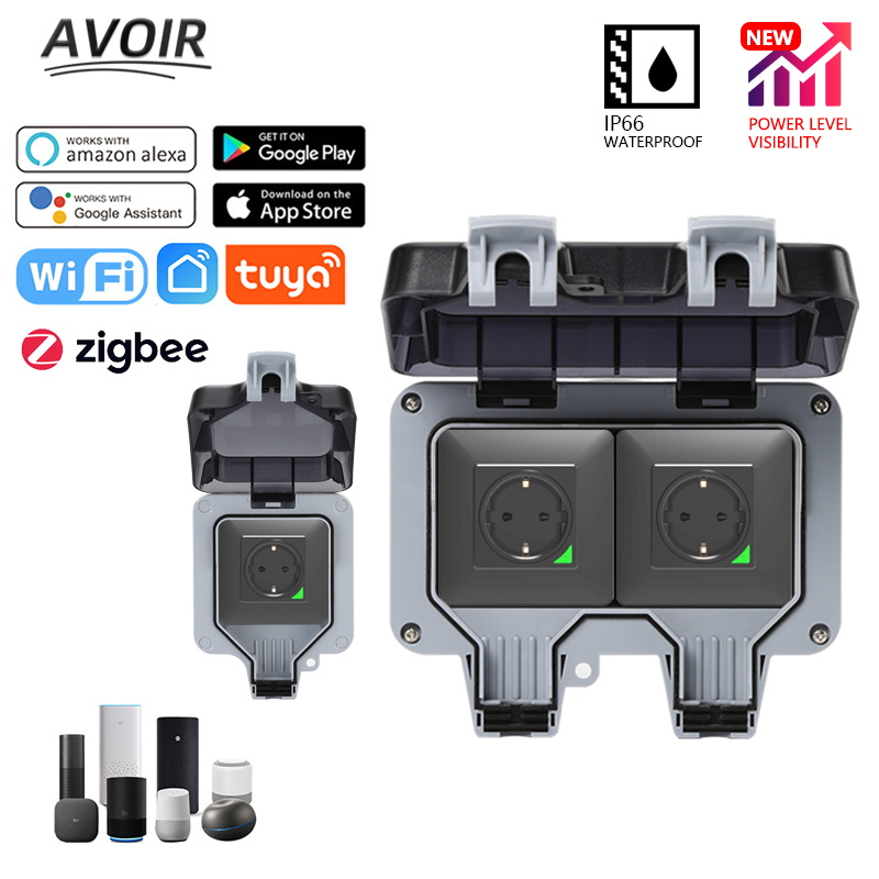 Outdoor Power Outlet Not Working - منافذ كهربائية من Avoir Tuya زيجبي