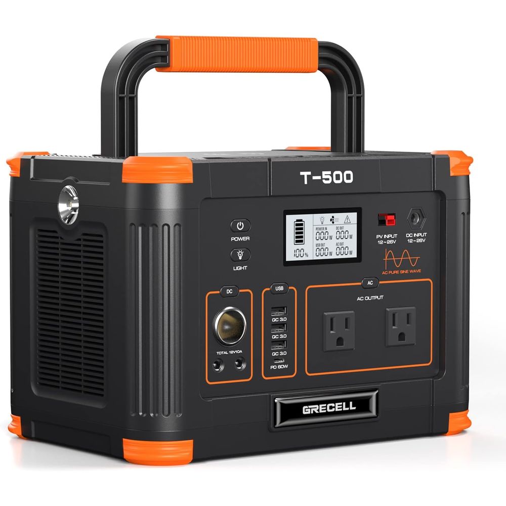 Outdoor Power Vac - محطة طاقة محمولة بقدرة 500 واط