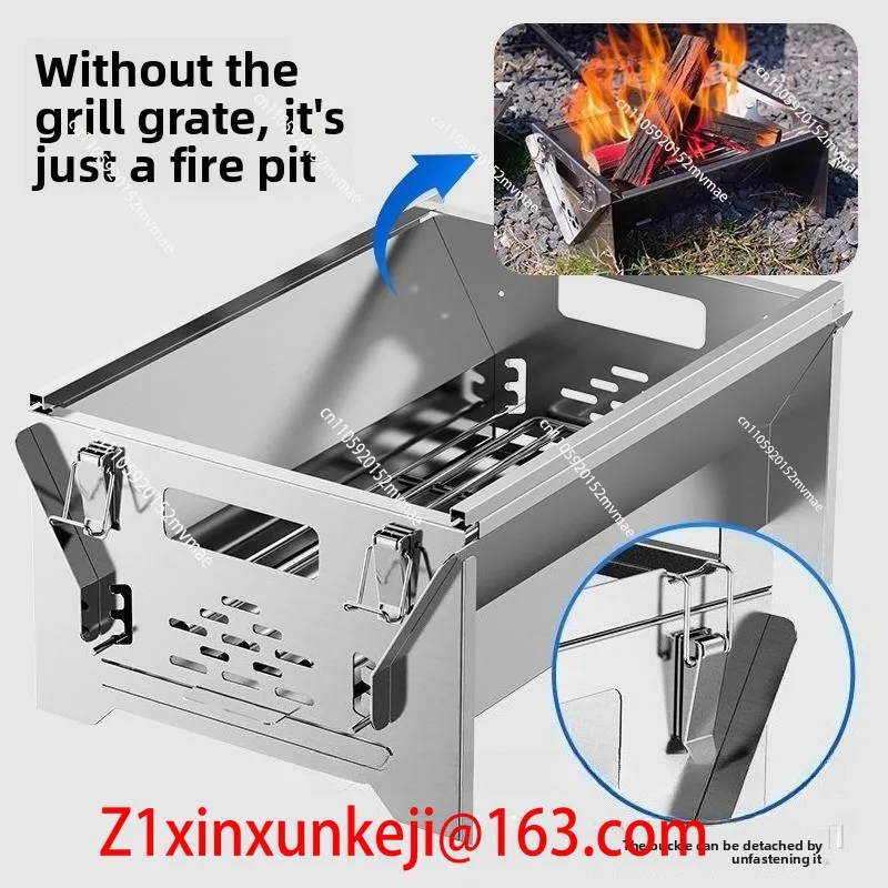 Outdoor Power Grill - شواية فحم قابلة للطي للاستخدام المنزلي