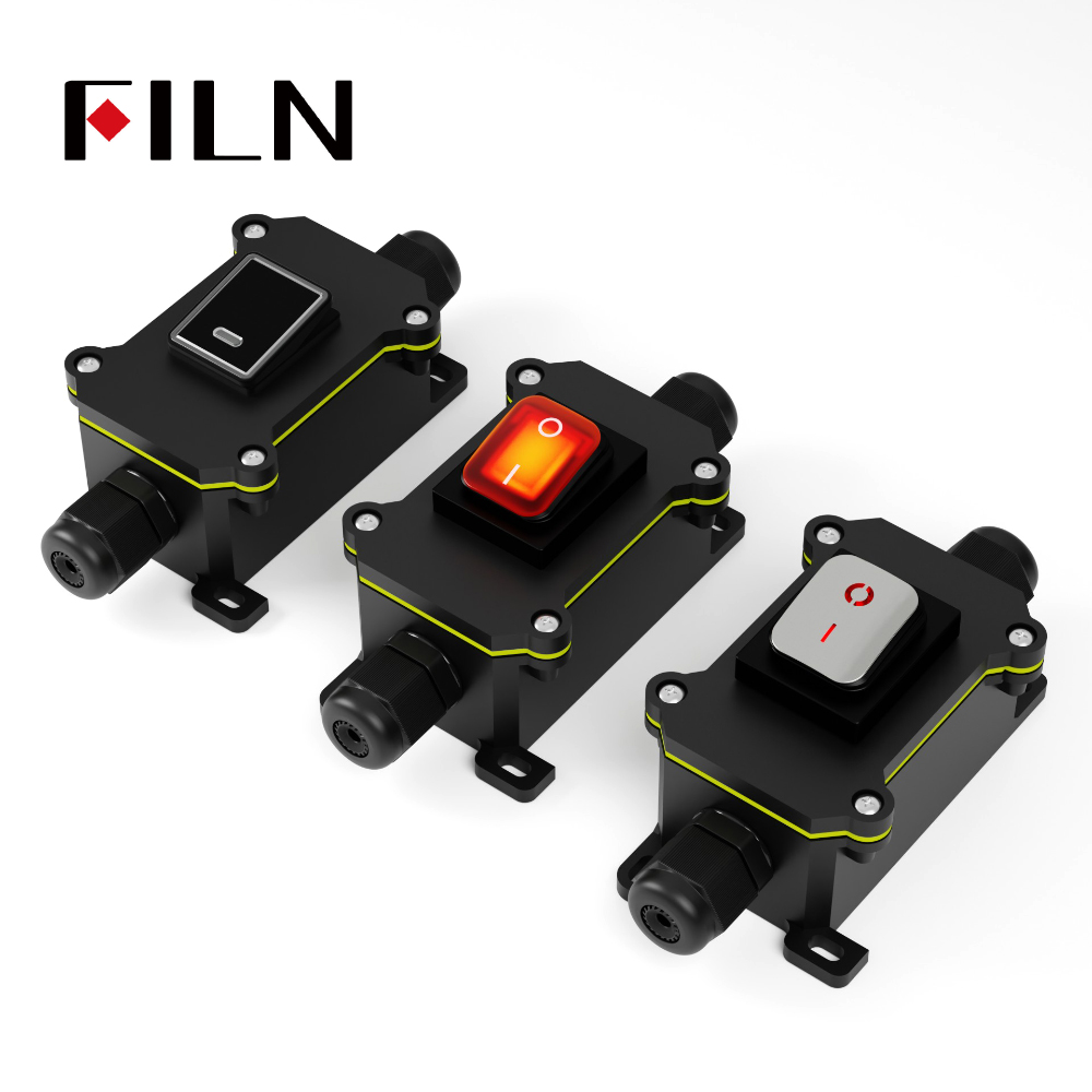 Outdoor Power Box Cover - IP65 ختم صندوق وصلات مقاوم للماء