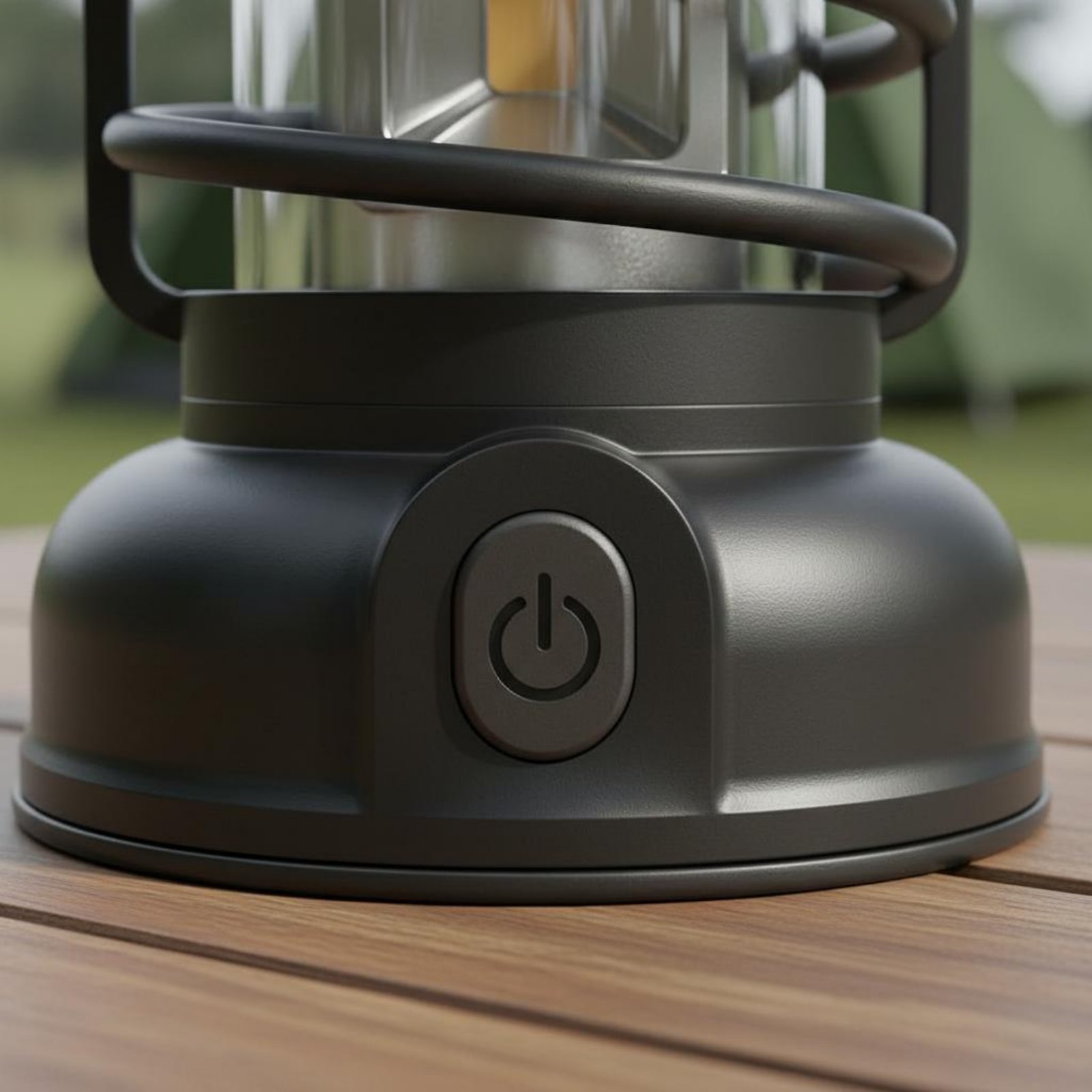 Outdoor Power Lights - فانوس تخييم بتصميم عتيق مع مصدر