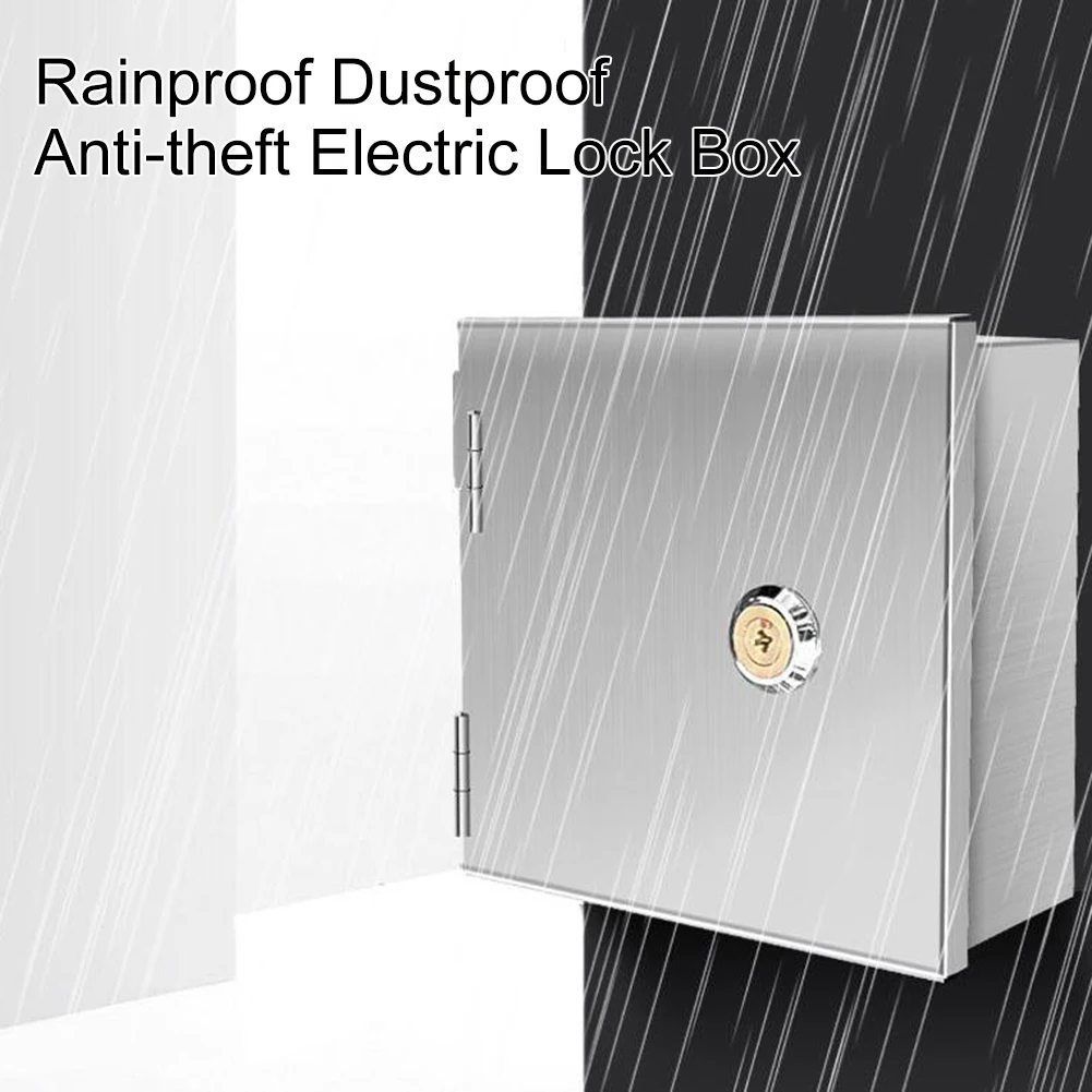 Outdoor Power Outlet - قفل كهربائي مقاوم للماء من الفولاذ