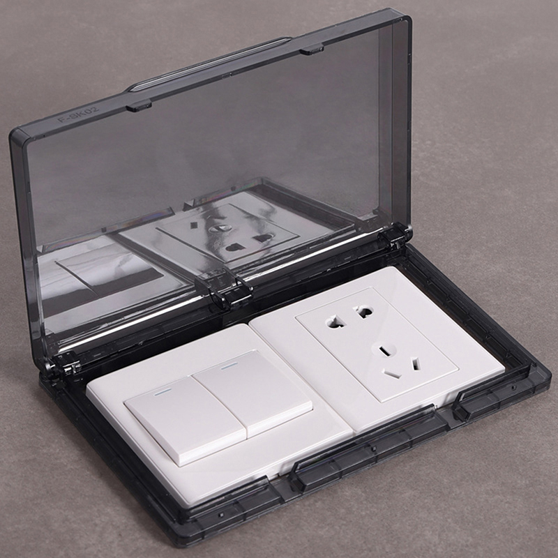 Outdoor Power Outlet - 86 نوع 2-Gang مانعة لتسرب الماء