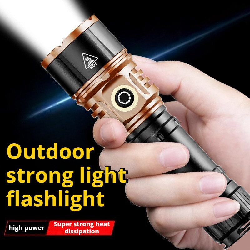 Outdoor Power Lights - مصباح يدوي LED قوي عالي الطاقة