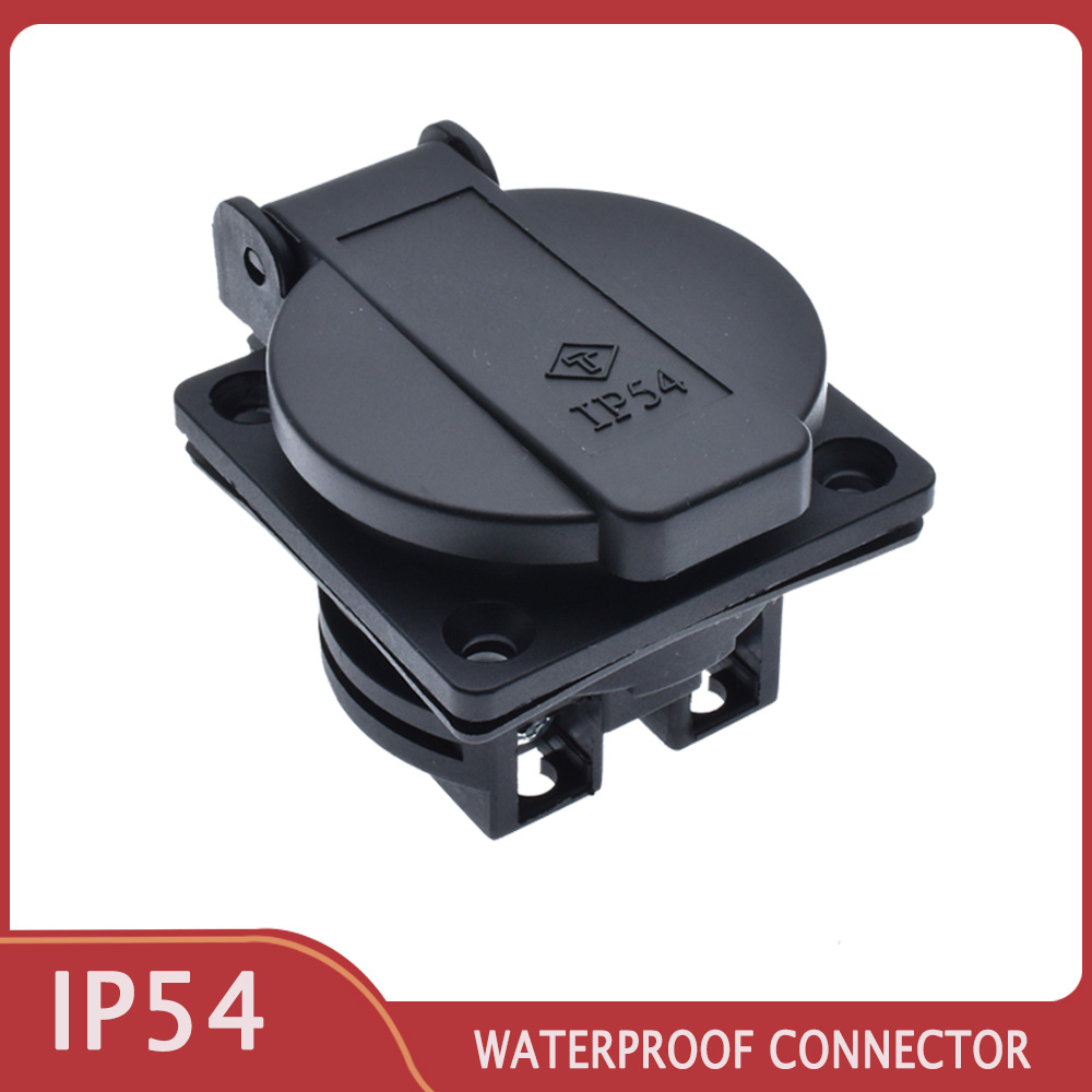 Outdoor Power Outlet - Schuko CEE7 مقاوم للماء IP54 الصناعية