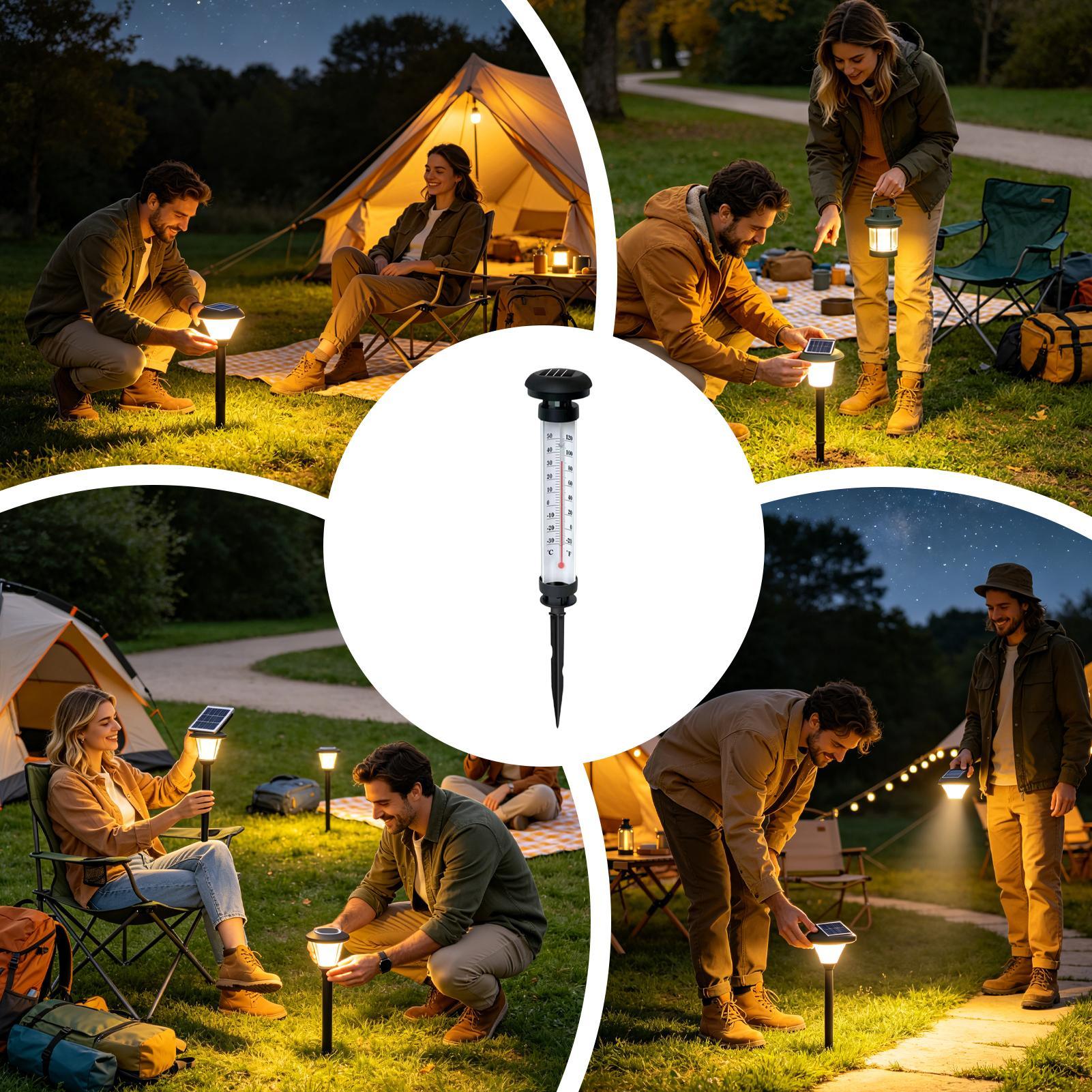 أضواء شمسية للممرات تعمل بالطا - مراجعة Outdoor Power Stake وسعره
