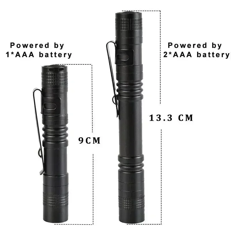 مصباح قلم LED صغير محمول مع مش - مراجعة Outdoor Power Lights وسعره