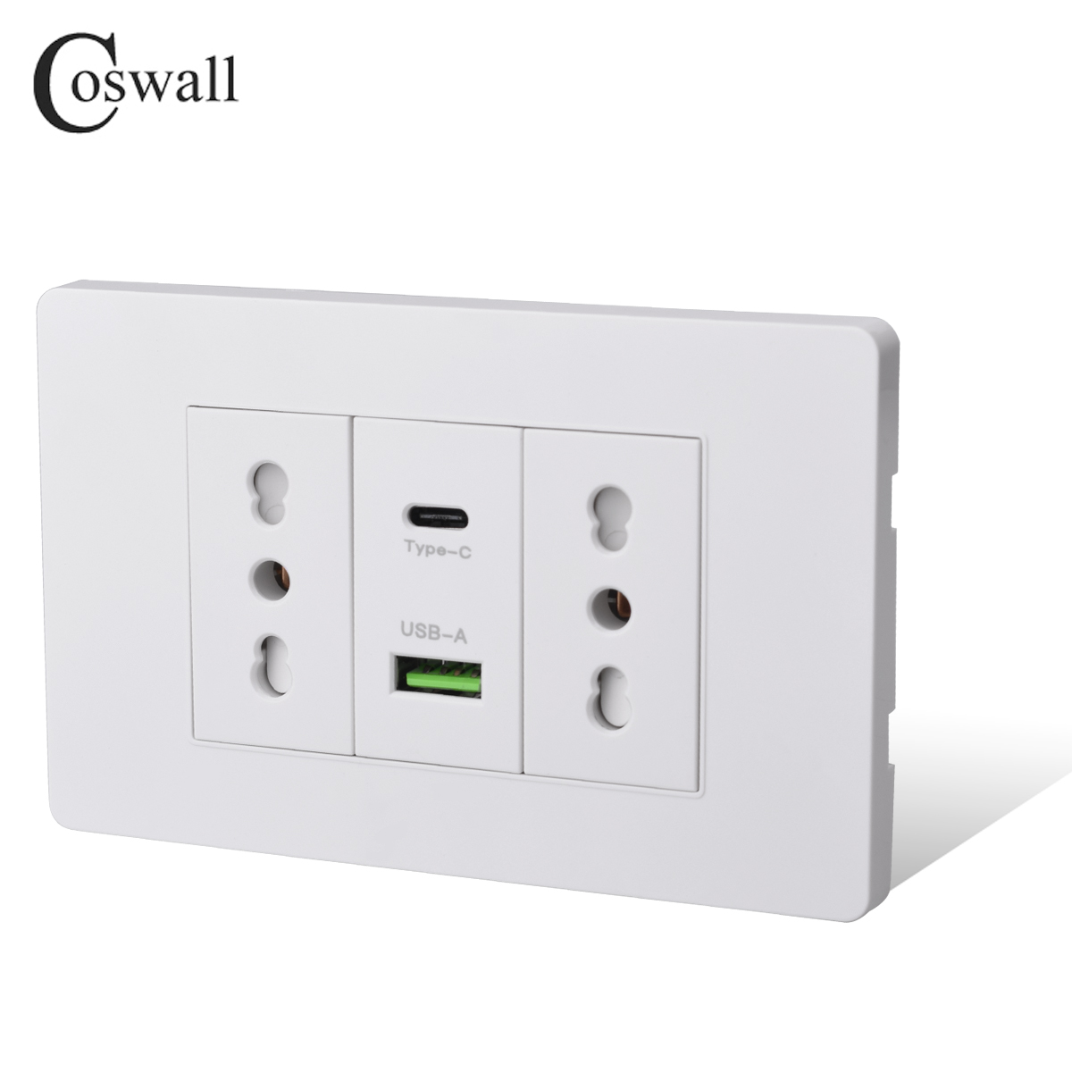 Coswall-White مقبس طاقة جداري  - مراجعة Outdoor Power Outlet وسعره