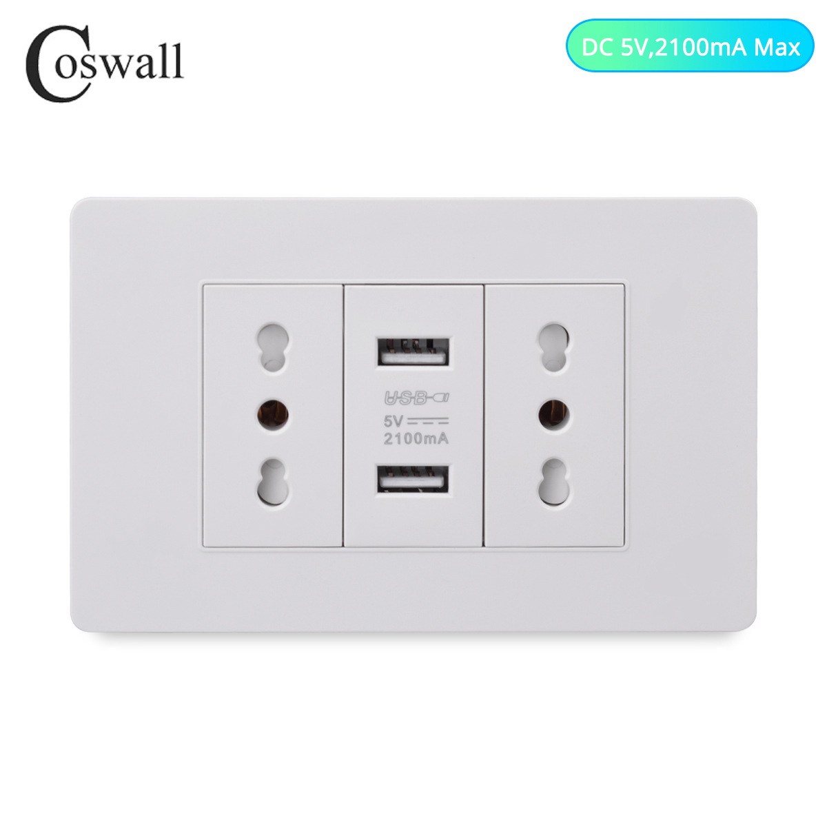 Coswall-White مقبس طاقة جداري  - مراجعة Outdoor Power Outlet وسعره