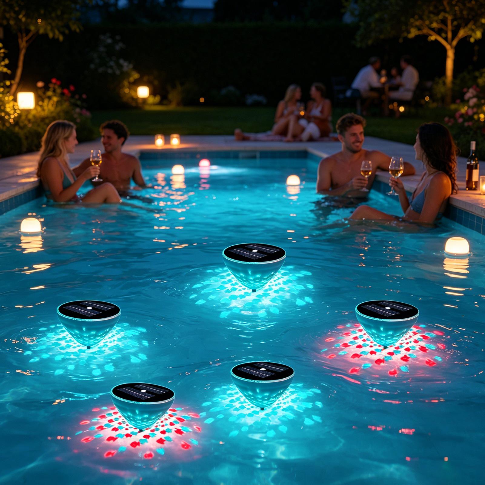 أضواء حمام السباحة تعمل بالطاق - مراجعة Outdoor Power For Hot Tub وسعره