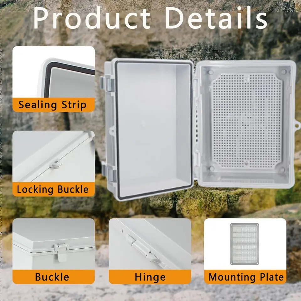 في الهواء الطلق IP66 Abs قطعة  - مراجعة Outdoor Power Box Cover وسعره