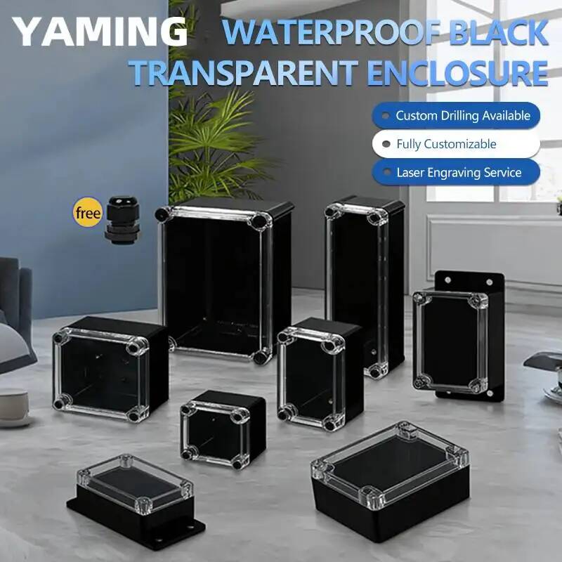 2 قطعة غطاء شفاف مقاوم للماء ص - مراجعة Outdoor Power Box Cover وسعره