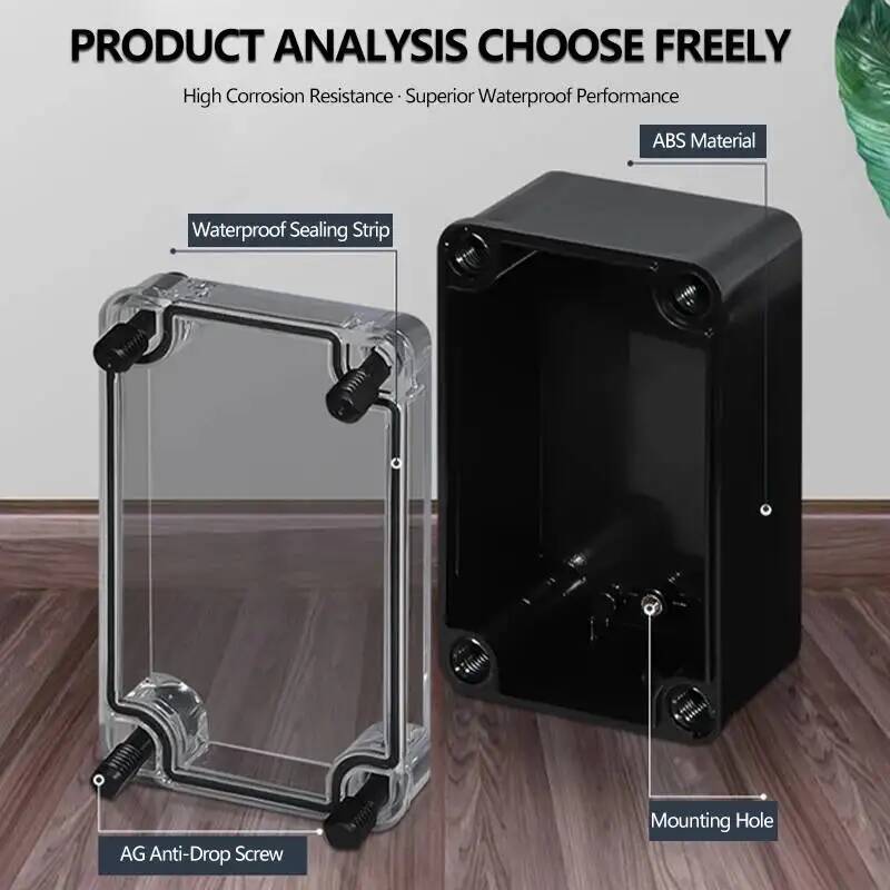 2 قطعة غطاء شفاف مقاوم للماء ص - مراجعة Outdoor Power Box Cover وسعره