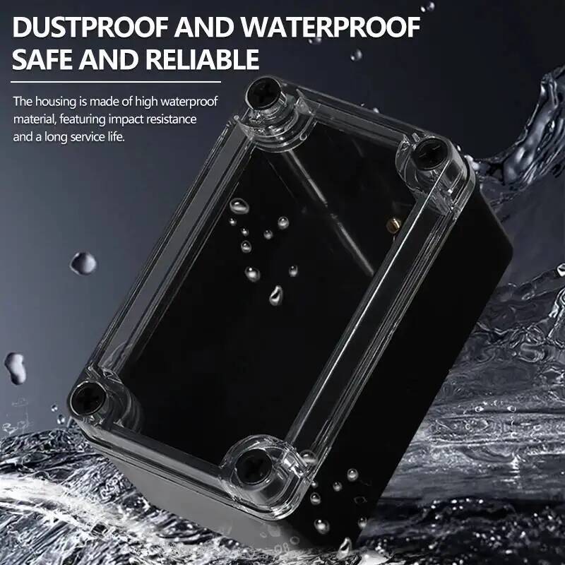 2 قطعة غطاء شفاف مقاوم للماء ص - مراجعة Outdoor Power Box Cover وسعره