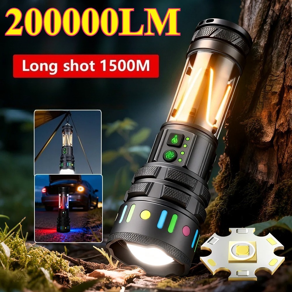 مصباح يدوي LED قوي فائق السطوع - مراجعة Outdoor Power Lights وسعره