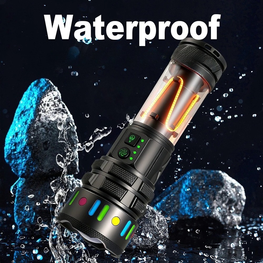 مصباح يدوي LED قوي فائق السطوع - مراجعة Outdoor Power Lights وسعره