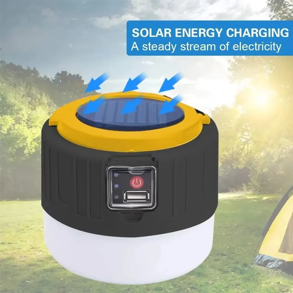 فانوس التخييم بالطاقة الشمسية  - مراجعة Outdoor Power Lights وسعره