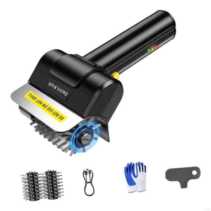 فرشاة شواء كهربائية تعمل ببطار - مراجعة Outdoor Power Grill وسعره