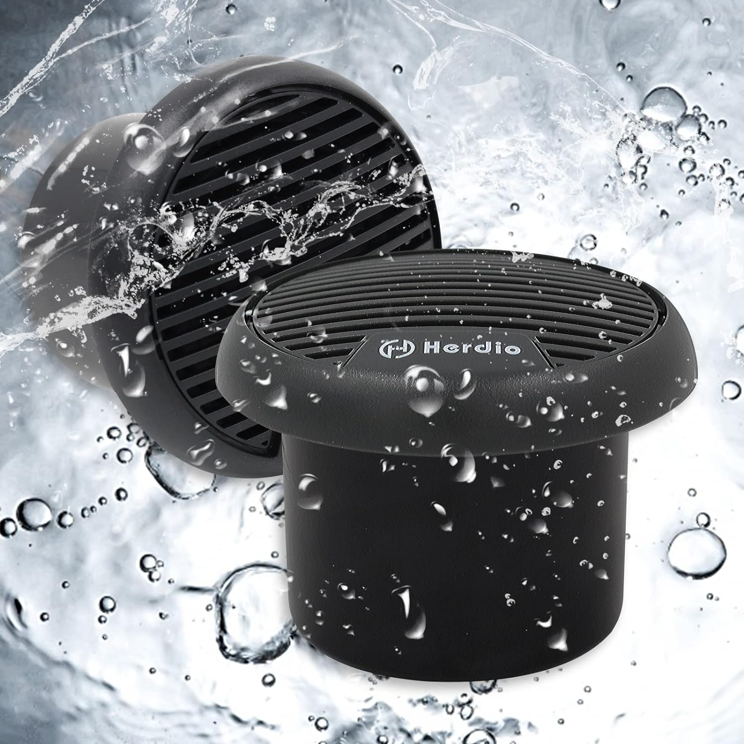Herdio 2 قطعة 3 ''بلوتوث مكبرا - مراجعة Outdoor Power For Hot Tub وسعره