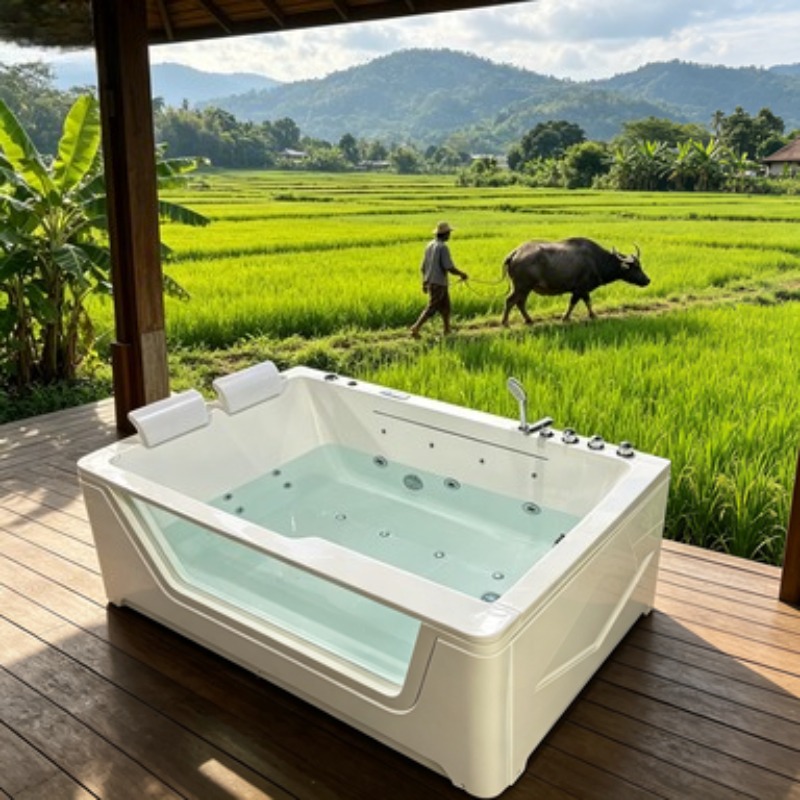 حوض استحمام ساخن خارجي من الأك - مراجعة Outdoor Power For Hot Tub وسعره