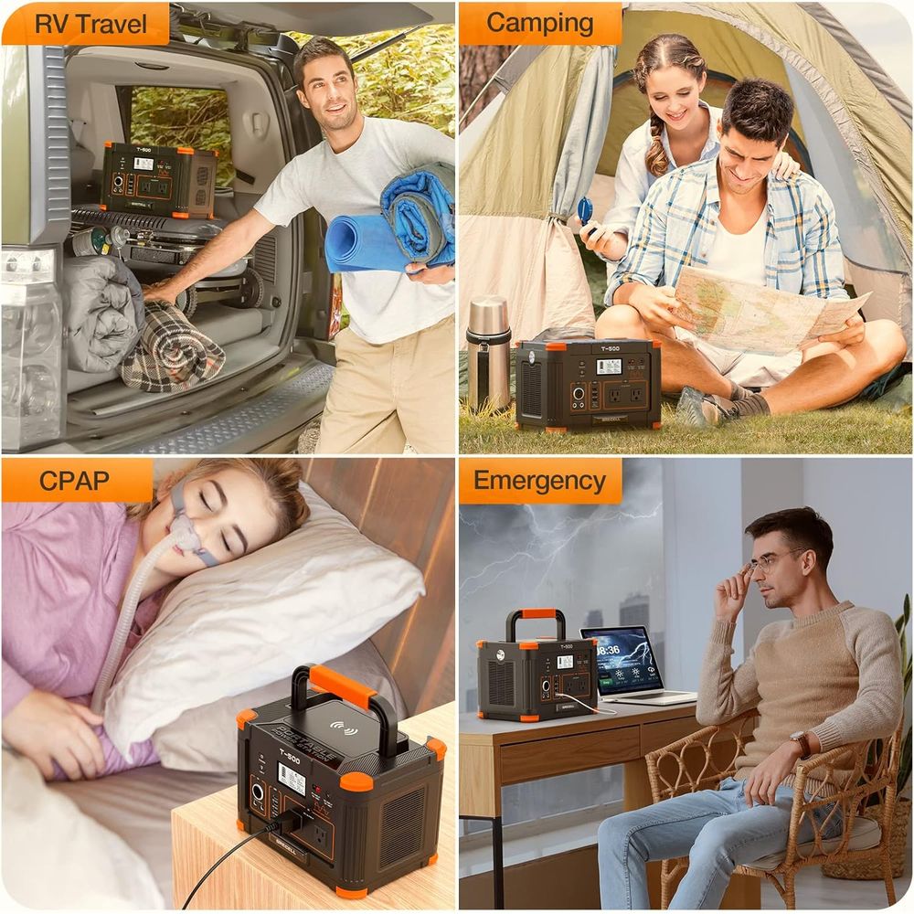 محطة طاقة محمولة بقدرة 500 واط - مراجعة Outdoor Power Vac وسعره