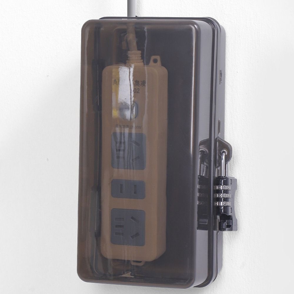 صندوق بلاستيكي متين مضاد للسرق - مراجعة Outdoor Power Box Cover وسعره