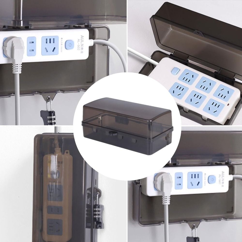 صندوق بلاستيكي متين مضاد للسرق - مراجعة Outdoor Power Box Cover وسعره