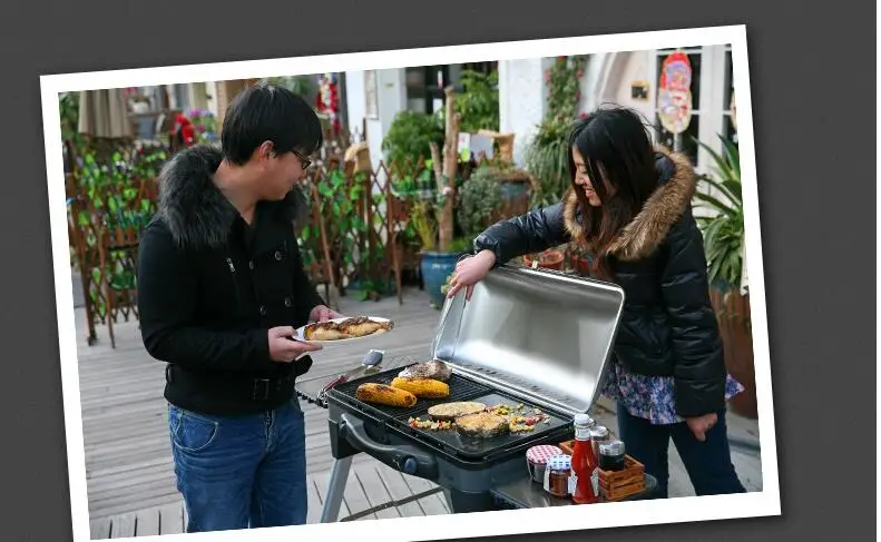 شواية شواء تعمل بالغاز من الفو - مراجعة Outdoor Power Grill وسعره