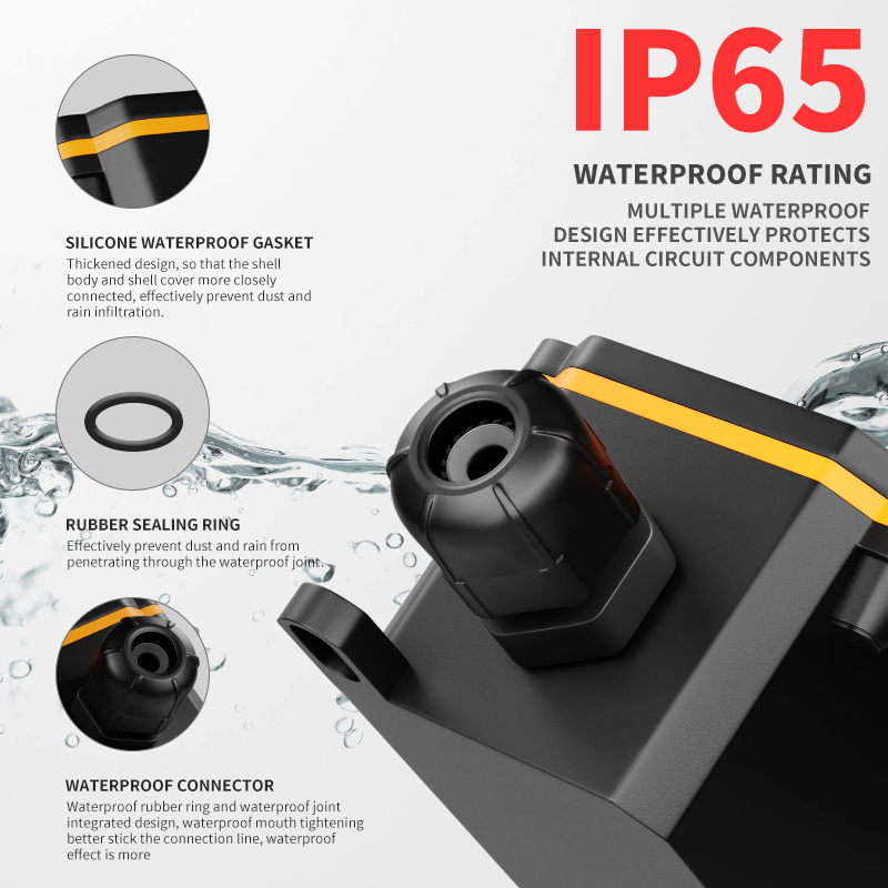 IP65 ختم صندوق وصلات مقاوم للم - مراجعة Outdoor Power Box Cover وسعره