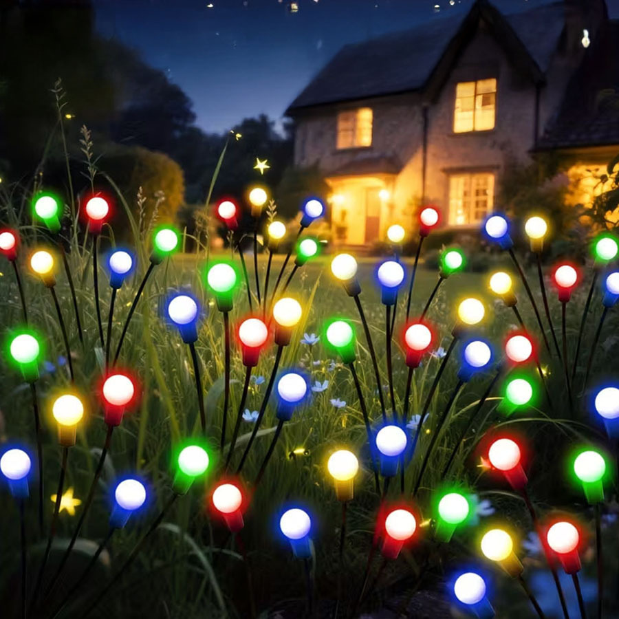 أضواء حديقة شمسية LED مقاومة ل - مراجعة Outdoor Power Stake وسعره