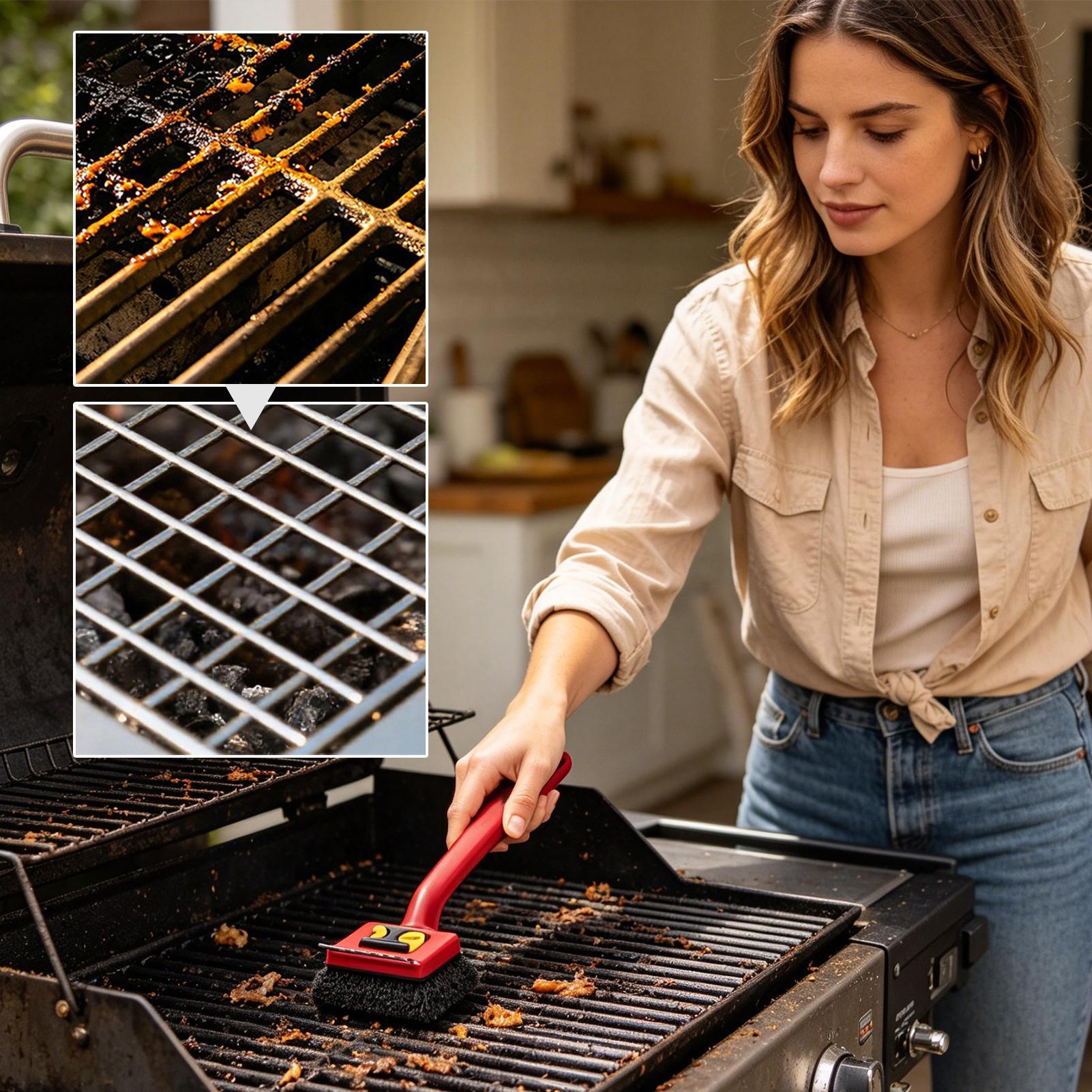 فرشاة شواء كهربائية قوية بمقبض - مراجعة Outdoor Power Grill وسعره