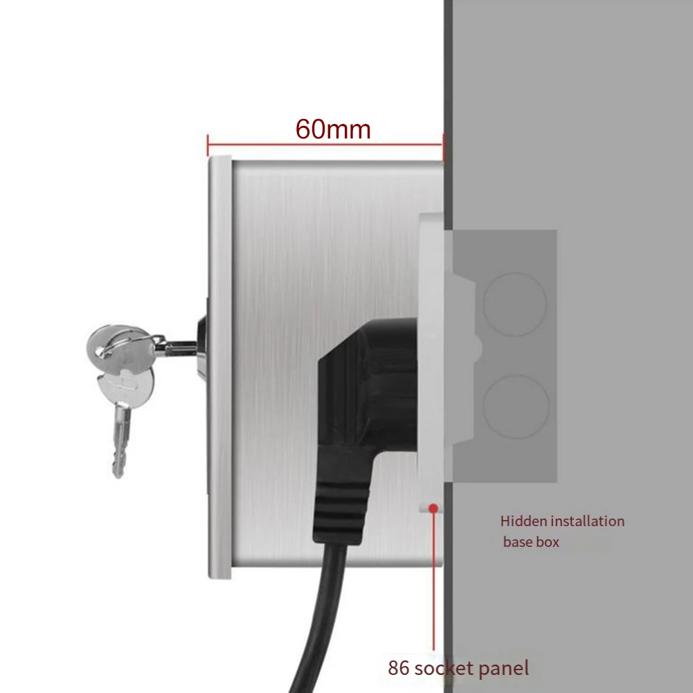 قفل كهربائي مقاوم للماء من الف - مراجعة Outdoor Power Outlet وسعره