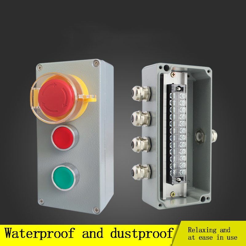صندوق أزرار من الألومنيوم المص - مراجعة Outdoor Power Box Cover وسعره
