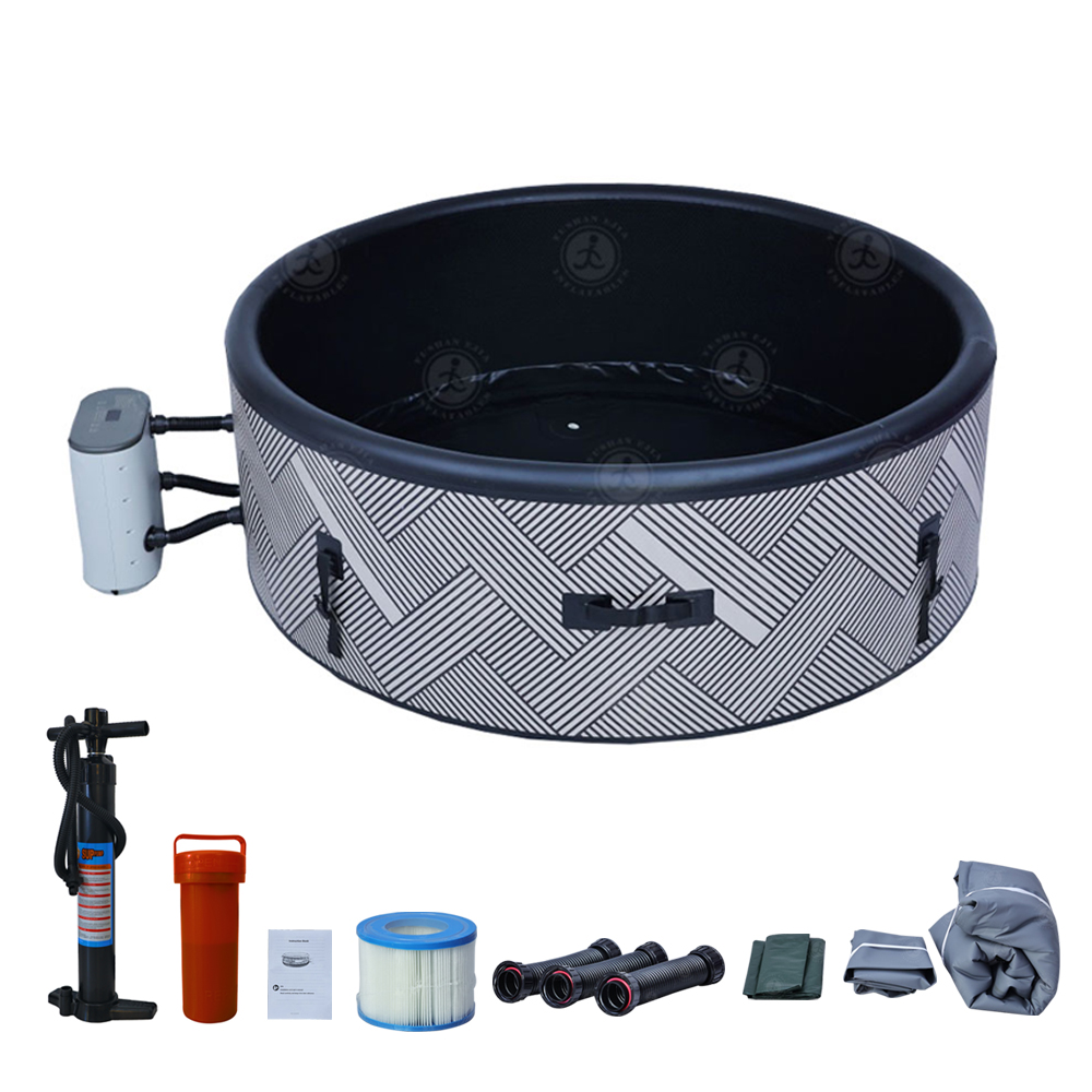 حوض استحمام ساخن قابل للنفخ بس - مراجعة Outdoor Power For Hot Tub وسعره