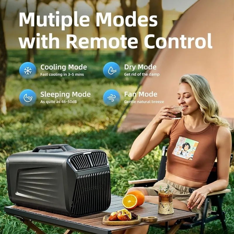 مكيف هواء محمول للخيام بقوة 52 - مراجعة Outdoor Power Vac وسعره