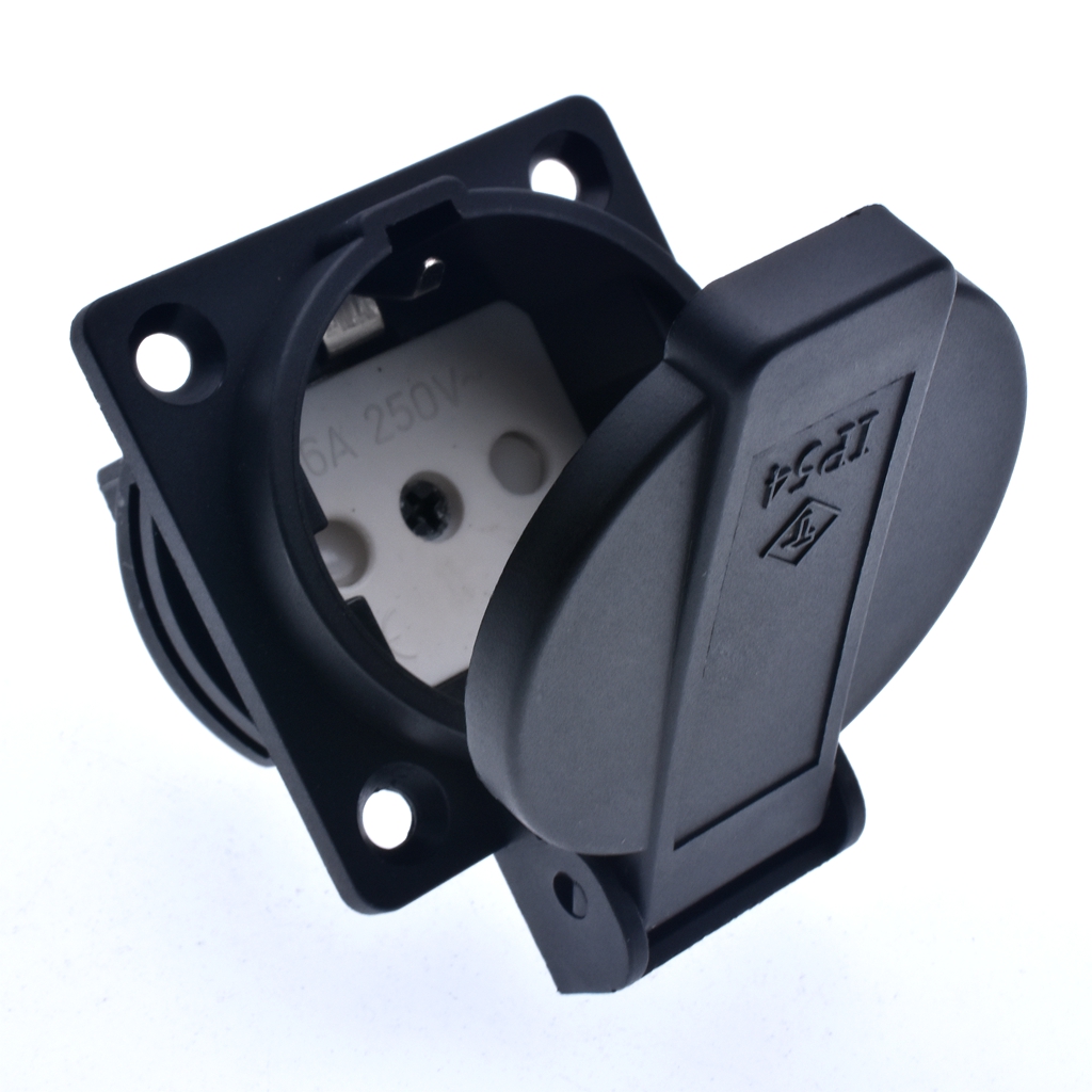 Schuko CEE7 مقاوم للماء IP54 ا - مراجعة Outdoor Power Outlet وسعره