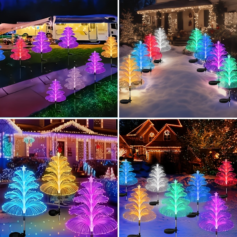 أضواء LED خارجية تعمل بالطاقة  - مراجعة Outdoor Power Stake وسعره
