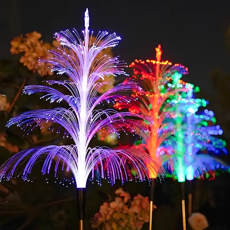 أضواء LED خارجية تعمل بالطاقة  - مراجعة Outdoor Power Stake وسعره